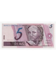 C 272 - 5 Reais - 1999 - 1ª Série