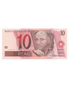 C 291 - 10 Reais - 1999 - 1ª Série