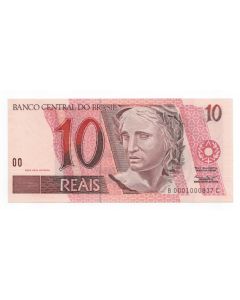 C 292 - 10 Reais - 1999 - Série 1