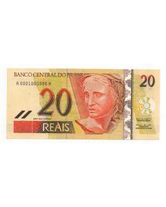 C 302 - 20 Reais - 2002 - Série 1