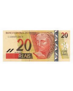 C 308 - 20 Reais - 2010 - 1ª Série