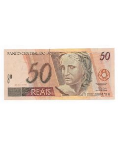 C 315 - 50 Reais - 1998 - Série 0001