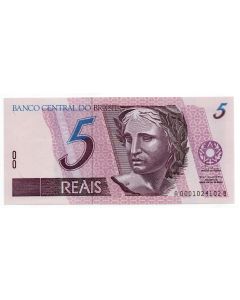 C 269 - 5 Reais - 1994 - Série 0001
