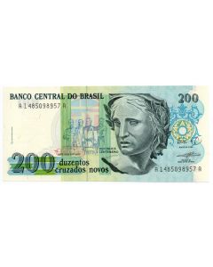 C 208 - 200 Cruzados Novos - 1989