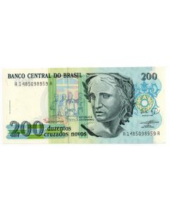 C 208 - 200 Cruzados Novos - 1989