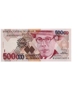 C 236 - 500 Cruzeiros Reais - 1993