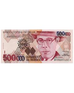 C 236 - 500 Cruzeiros Reais - 1993