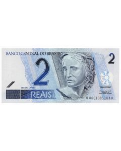 C 255 - 2 Reais - 2001 - Série 1