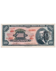 C 123 - 5 Cruzeiros Novos - 1967