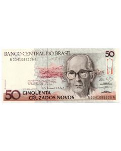 C 205 - 50 Cruzados Novos - 1989 - 1ª Série