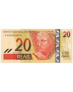 C 305 - 20 Reais - 2007 - 1ª Série