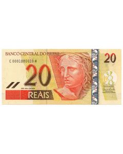 C 307 - 20 Reais - 2010 - Serie 1