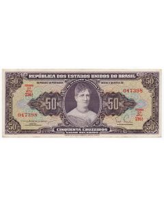 C 091 - 50 Cruzeiros - 1955 - 1ª Série