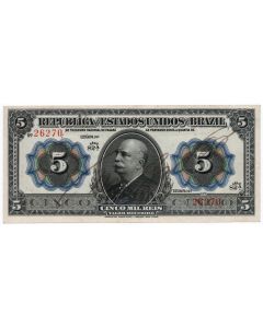 R 095 - 5 Mil Réis - 1913