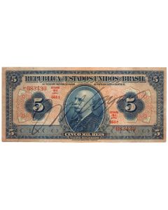 R 100b - 5 Mil Réis - 1936