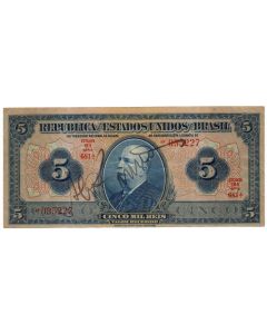 R 100c - 5 Mil Réis - 1942