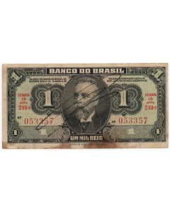 R 193a - 1 Mil Réis - 1923