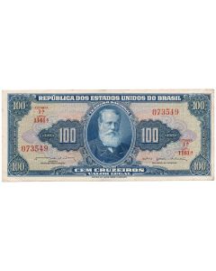 C 035 - 100 Cruzeiros - 1964 - 1ª Série