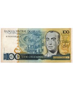 C 185 - 100 Cruzados - 1986