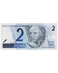 C 255 - 2 Reais - 2001 - Série 1